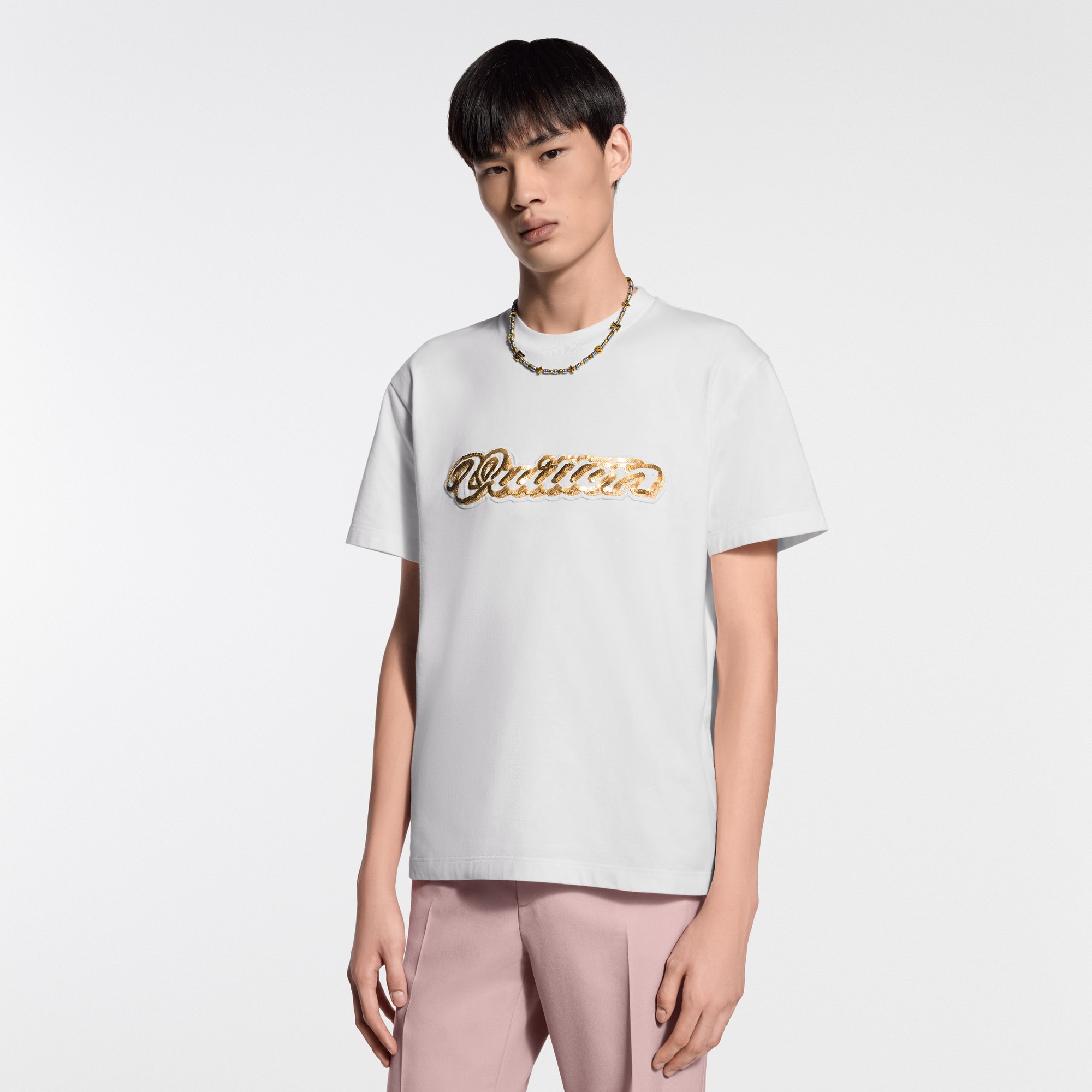 Embellished Signature T-Shirt - For Men | LOUIS VUITTON